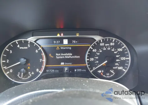 2022 Nissan Altima Sl Intelligent Awd z USA, uszkodzony, nr VIN 1N4BL4EW7NN412114